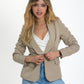 BLAZER SLIM FIT AQUA