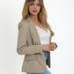 BLAZER SLIM FIT AQUA