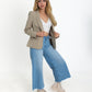 BLAZER SLIM FIT AQUA