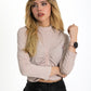 BLUSA MANGA LARGA NORRIS BEIGE