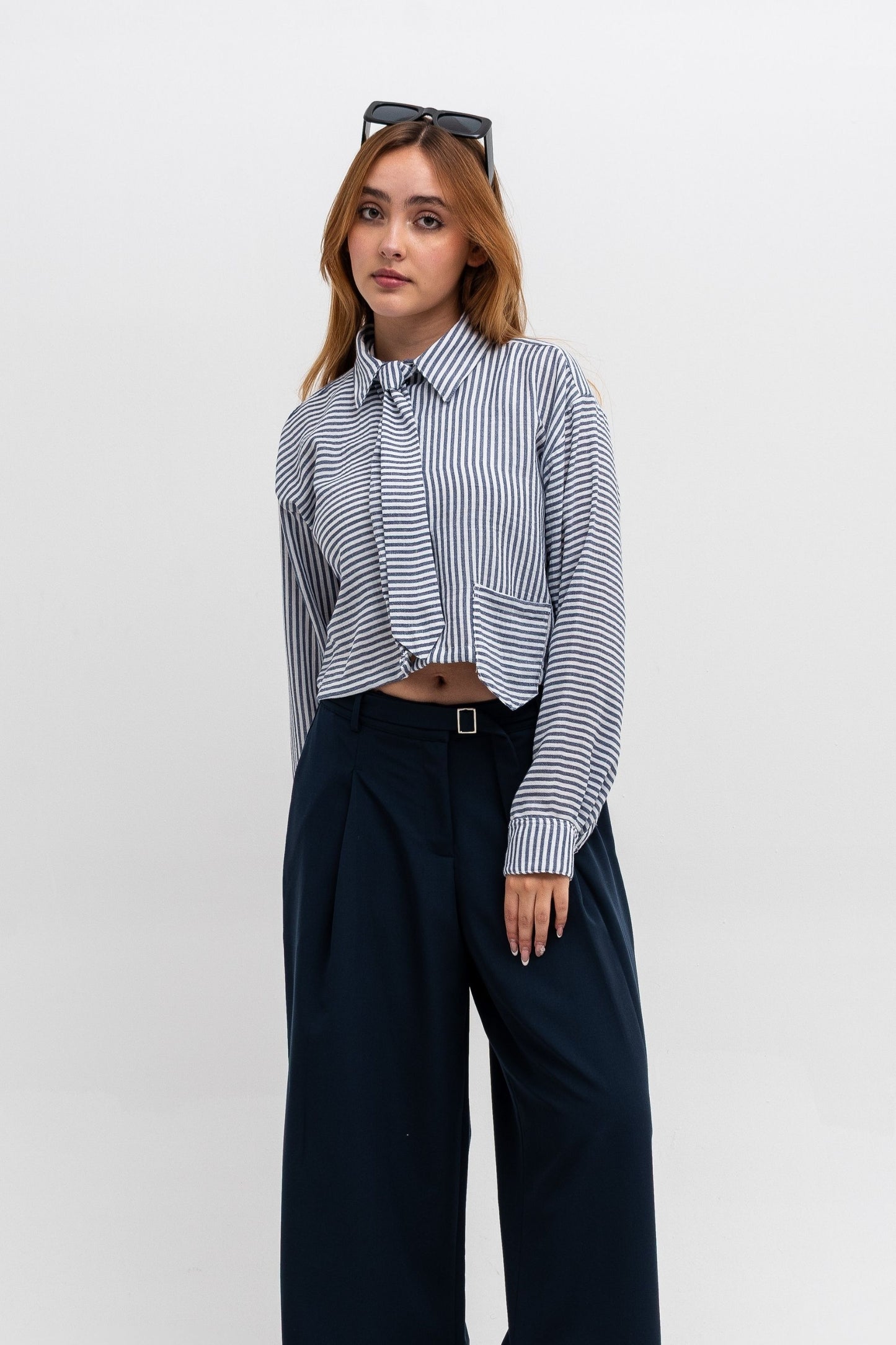 CAMISA CORBATA RAYAS 7763