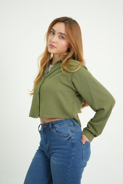 CAMISA CROP MIU ONE