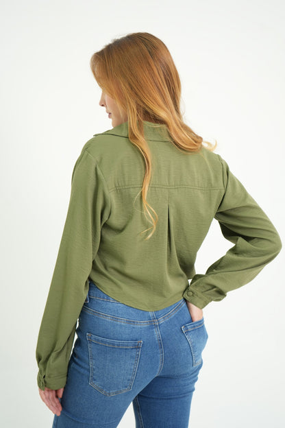 CAMISA CROP MIU ONE