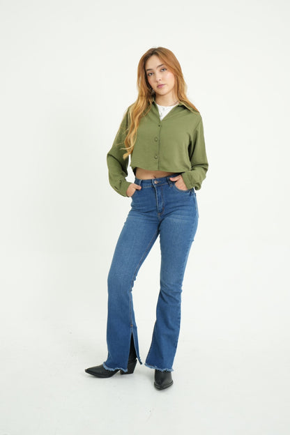 CAMISA CROP MIU ONE