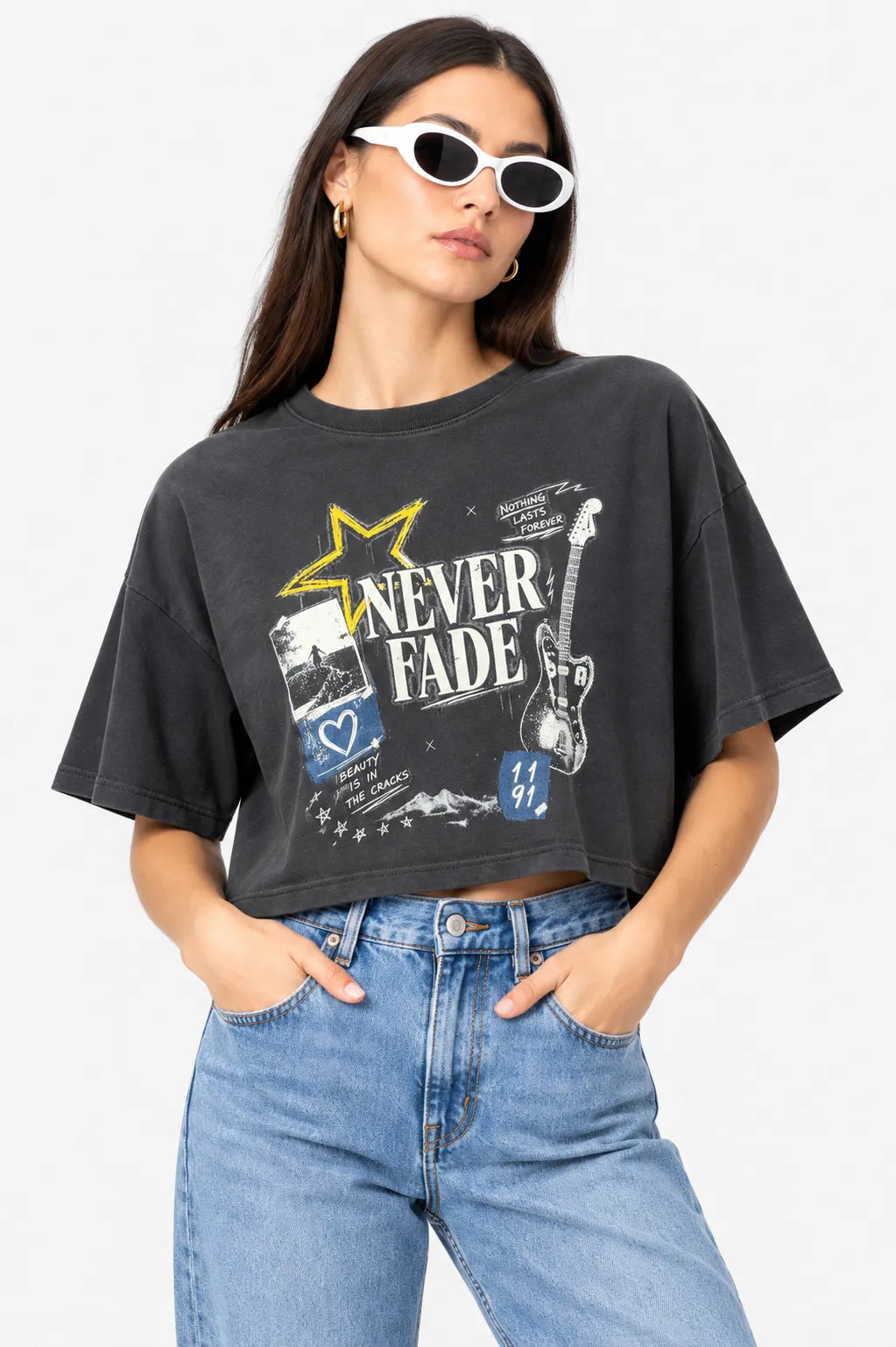 CAMISA CROPPED T-M 9061