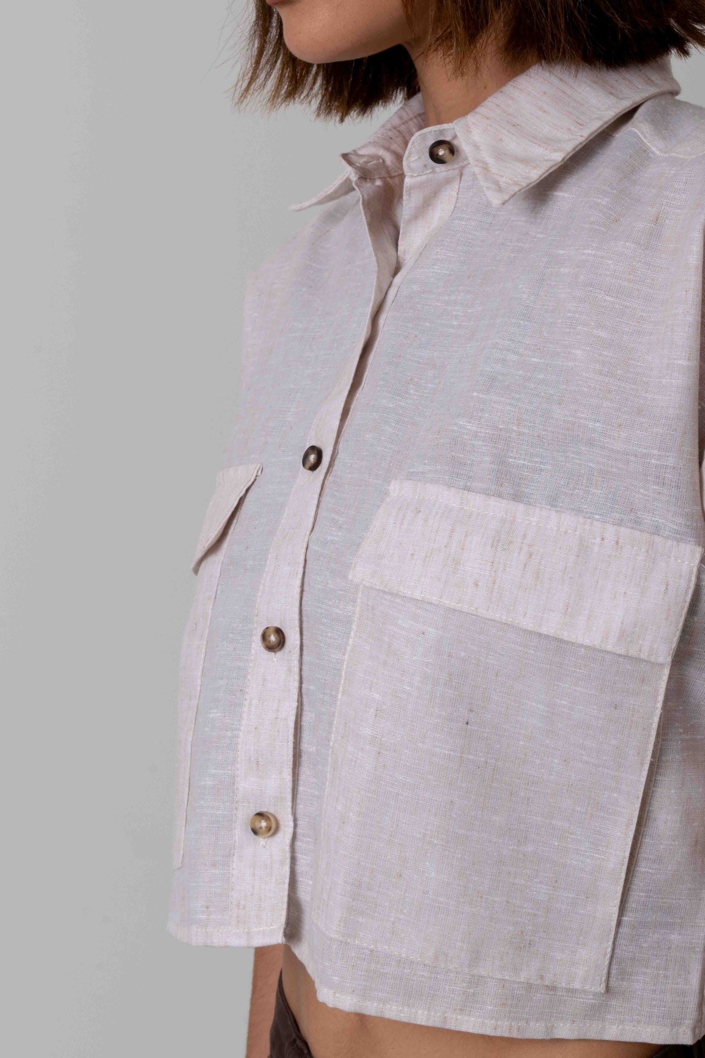 CAMISA MAXI BOLSILLOS SALLY