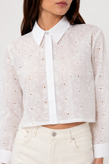 CAMISA POPELINA COMBINADA E-C 7425