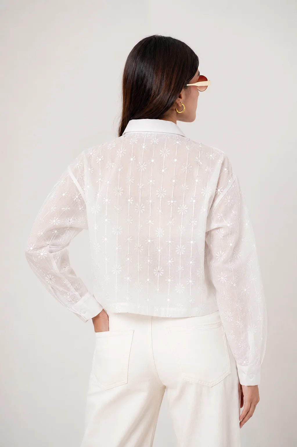 CAMISA POPELINA COMBINADA E-C 7425
