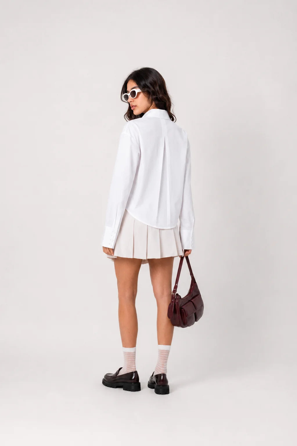 CAMISA POPELINA LACE UP B-M 8535
