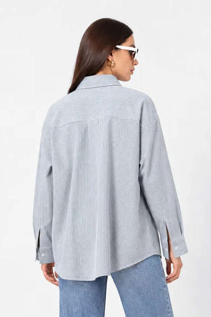 CAMISA RAYAS B-F 9181