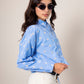 CAMISA RAYAS BORDADA E-M 8486.