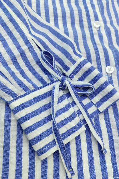 CAMISA RAYAS OVERSIZE 6623