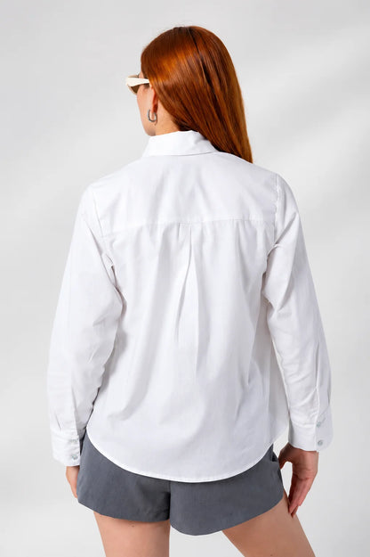 CAMISA BASICA POPELINA B-M 7410