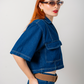 CAMISA CROPEED DENIM B-C 8310