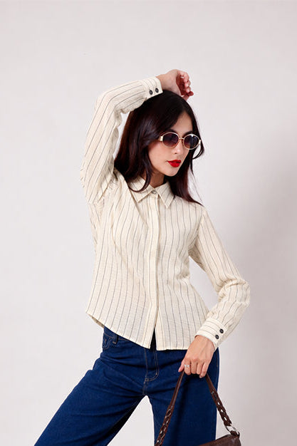 CAMISA RAYAS FLUIDA G-C 8222