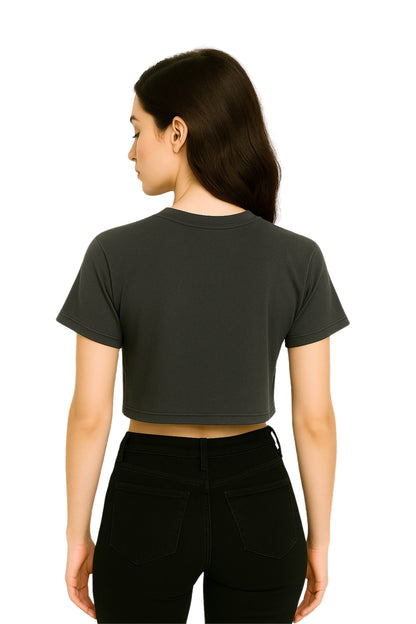 CAMISETA BASICA CROPPED 7296