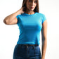 CAMISETA RIB MANGA CORTA 6860
