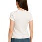 CAMISETA RIB MANGA CORTA 6860