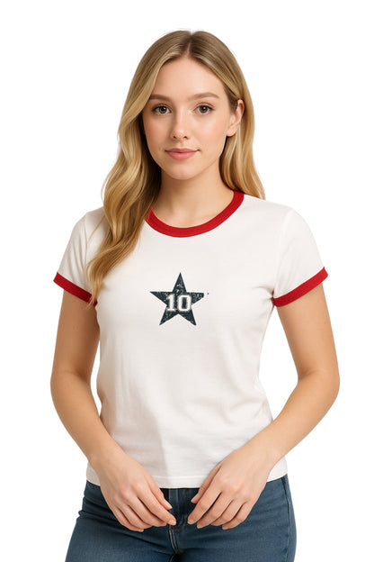 CAMISETA SLIM FIT COMBINADA 7160
