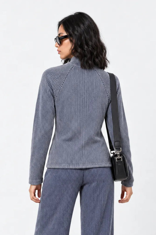 CARDIGAN CREMALLERA B-F 8722