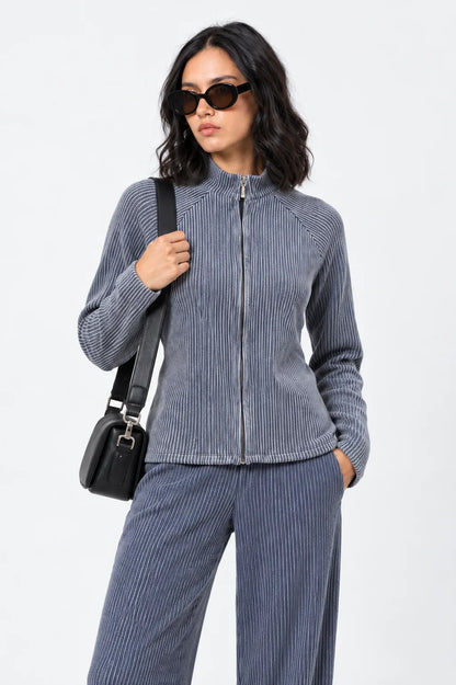 CARDIGAN CREMALLERA B-F 8722
