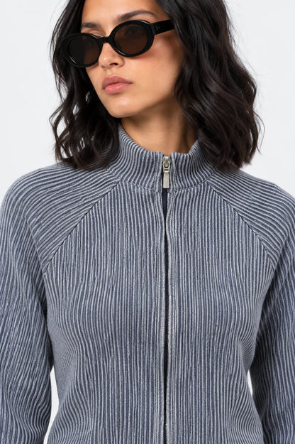 CARDIGAN CREMALLERA B-F 8722
