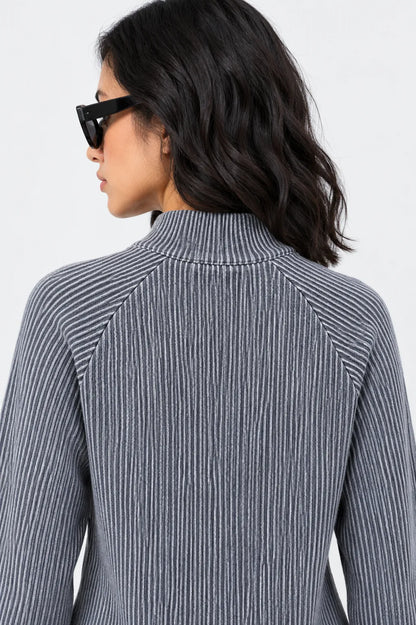CARDIGAN CREMALLERA B-F 8722