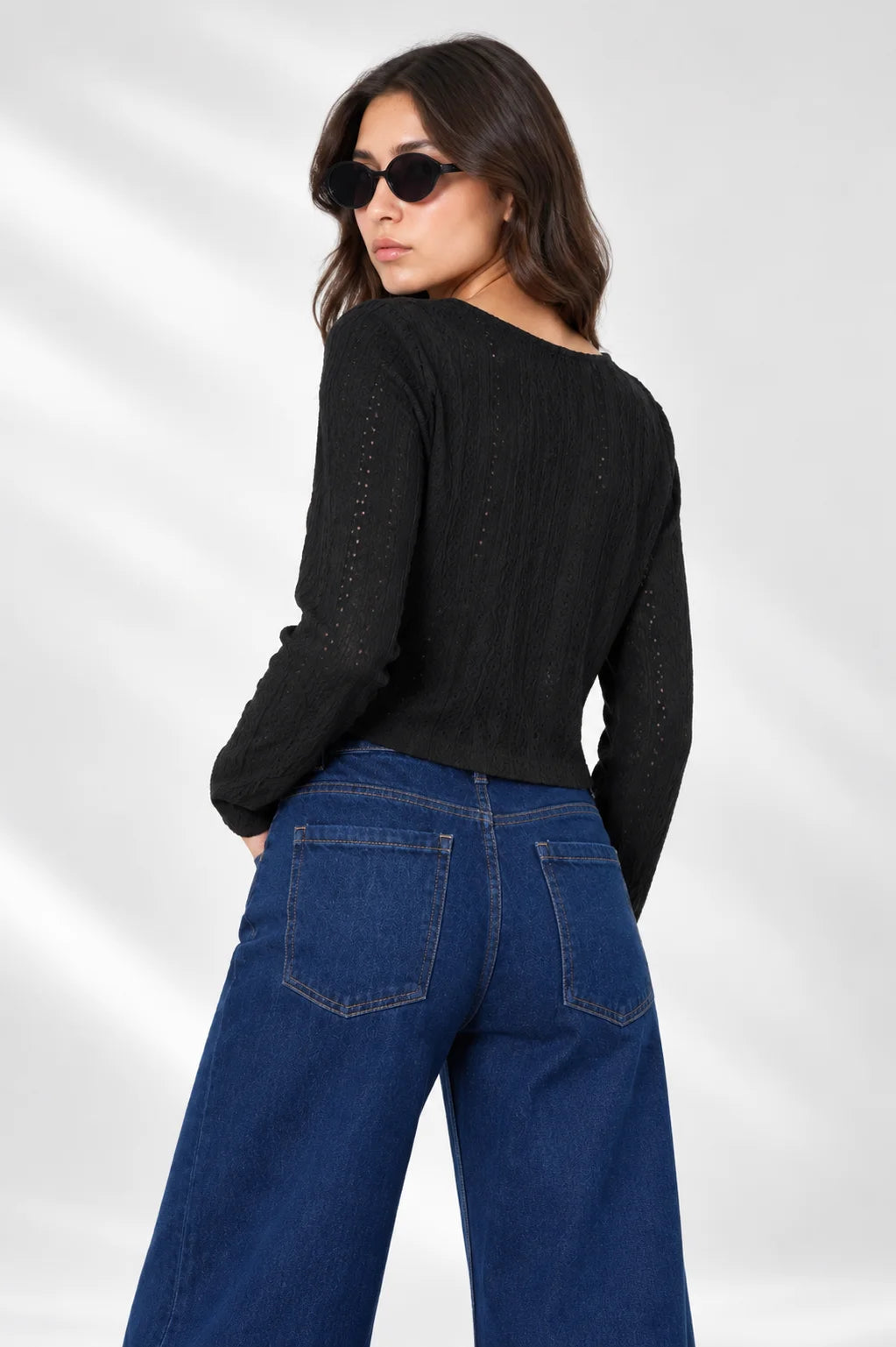 CARDIGAN MANGA LARGA 7905