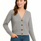 CARDIGAN TEJIDO BOTONES 7329
