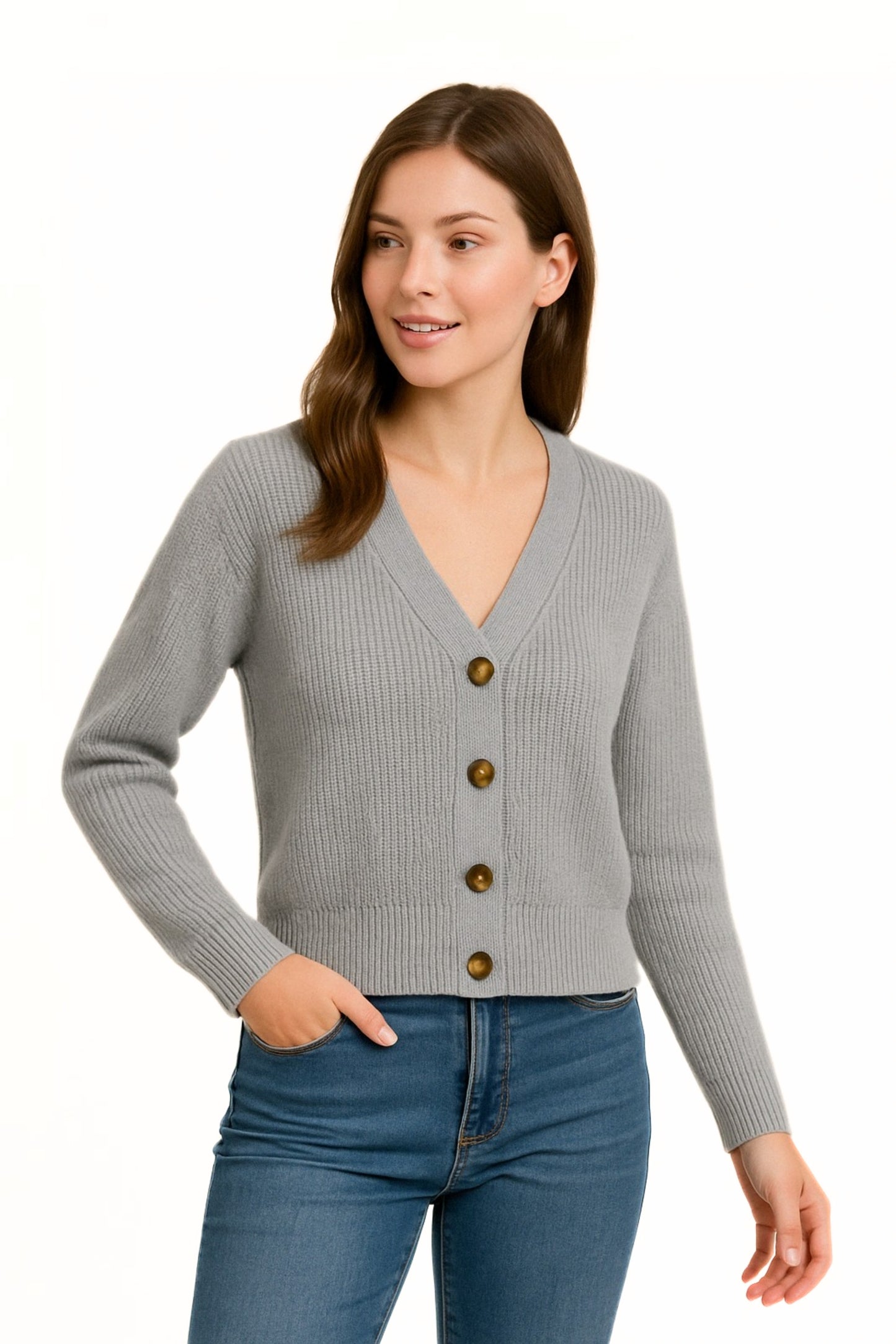 CARDIGAN TEJIDO BOTONES 7329