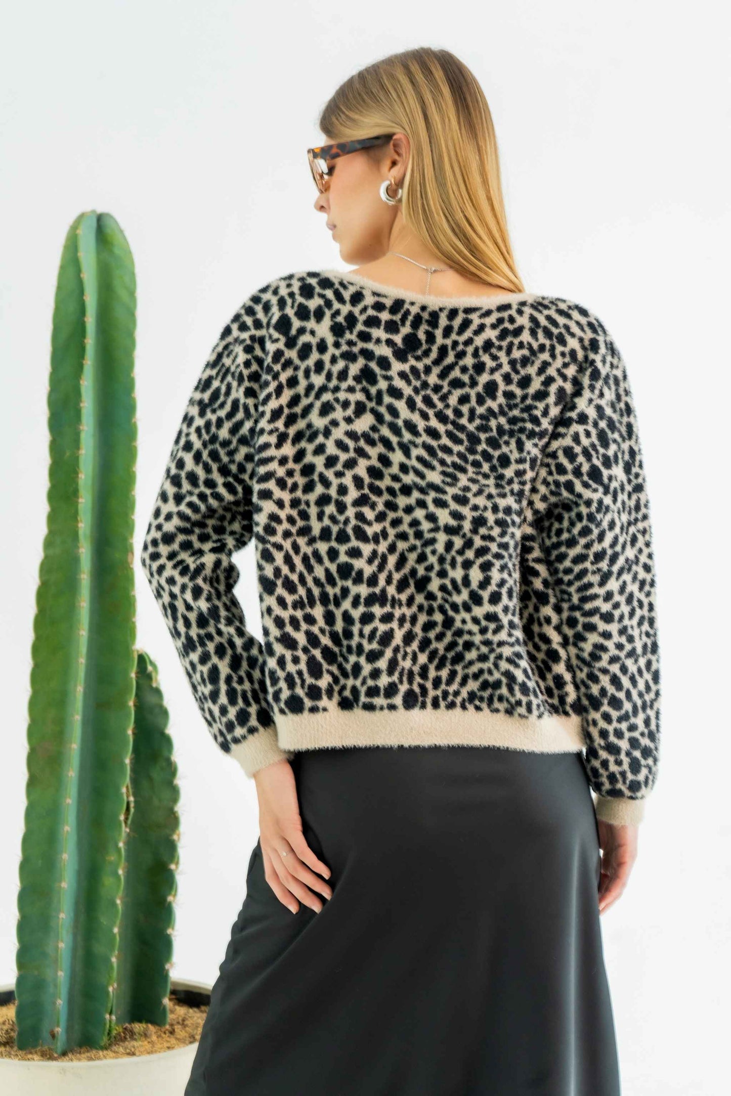 CARDIGAN TEJIDO TACTO SUAVE 6731 ONE