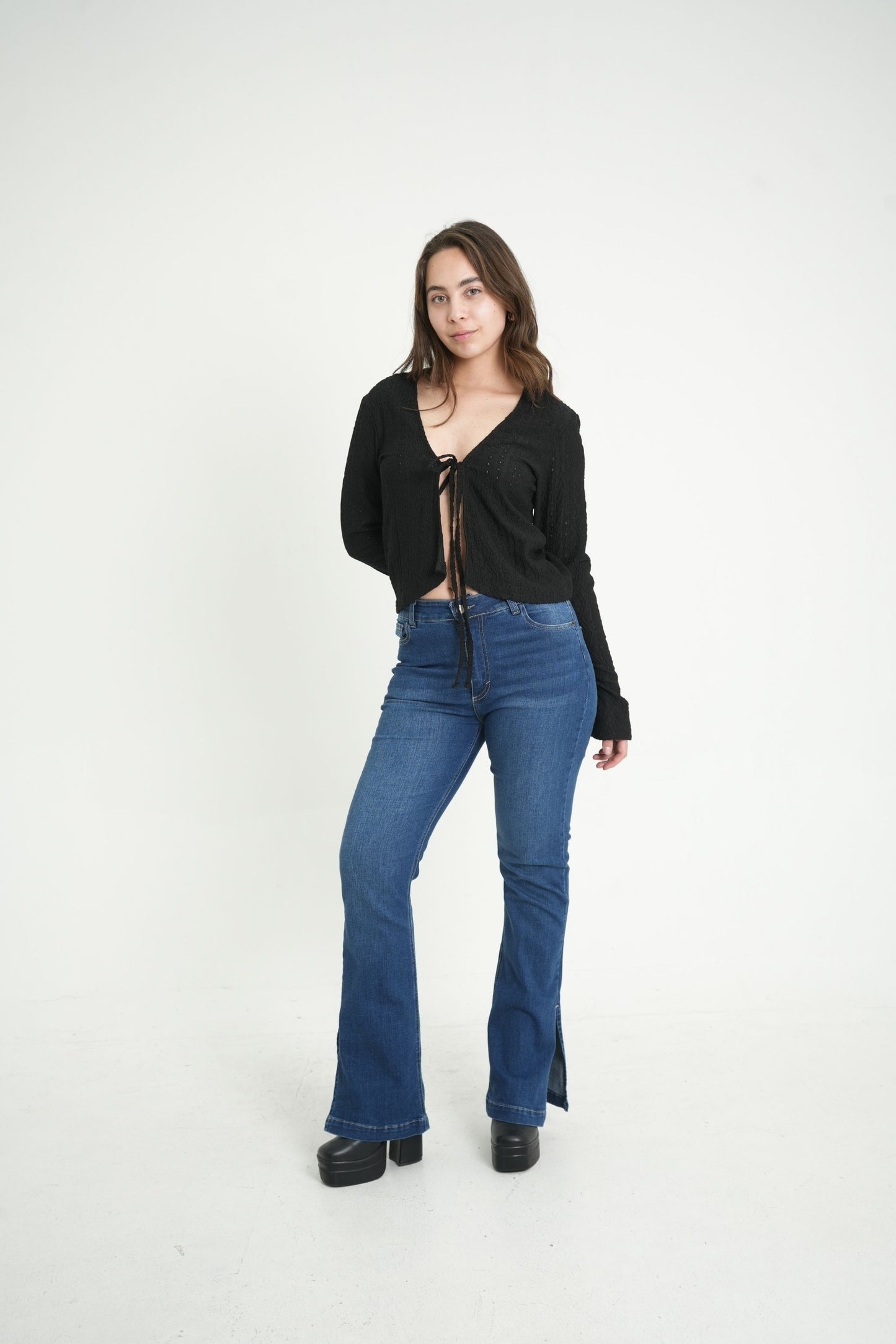 CARDIGAN MANGA LARGA 7905