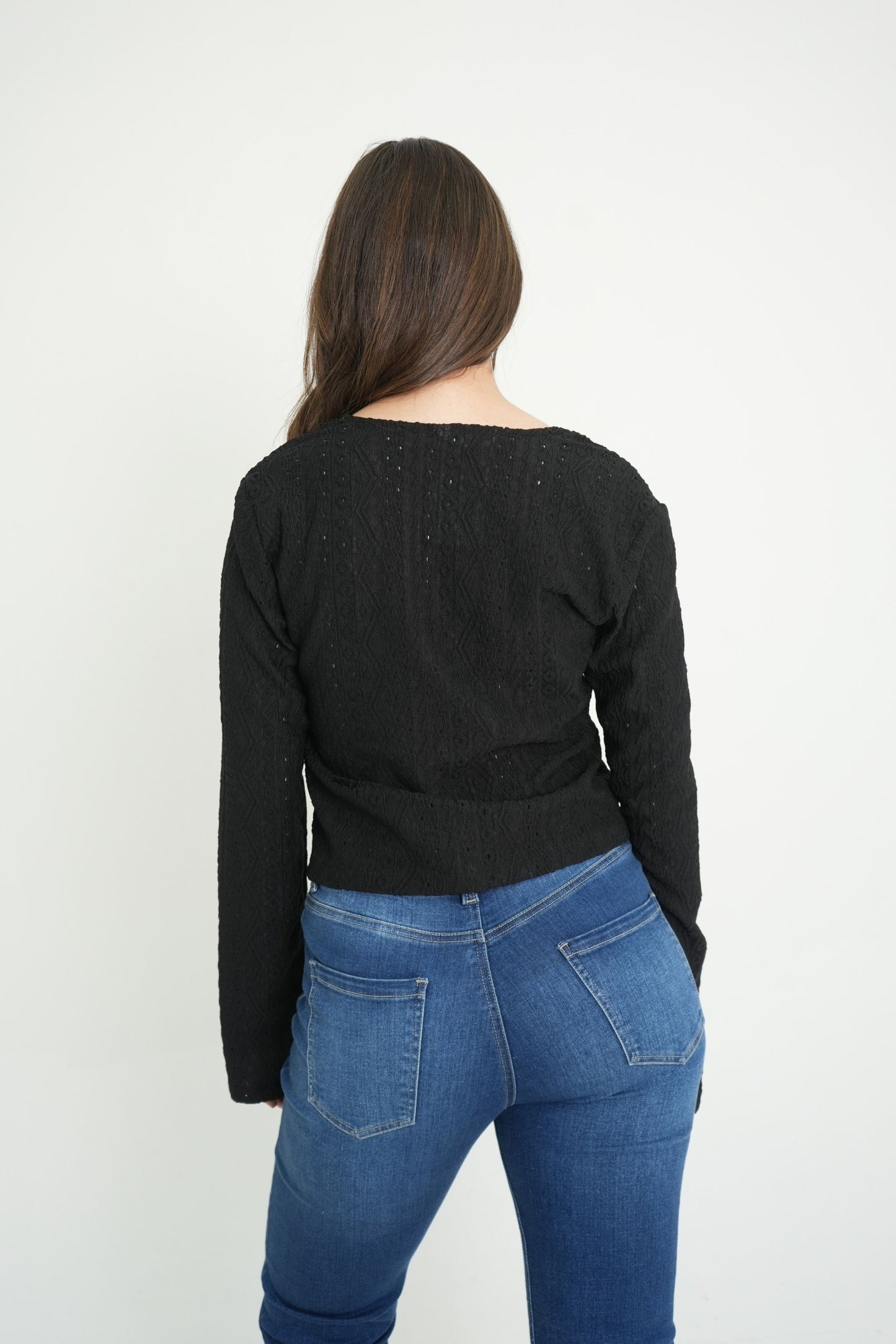 CARDIGAN MANGA LARGA 7905