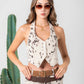 CHALECO CROP DENIM 8124