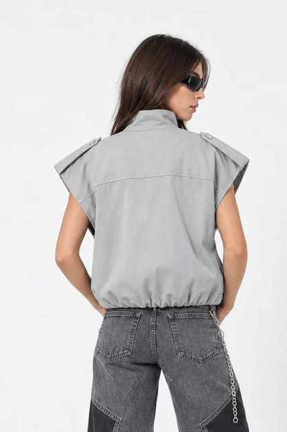 CHALECO CUELLO ALTO R-M 9411