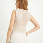 CHALECO EFECTO CROCHET 7386