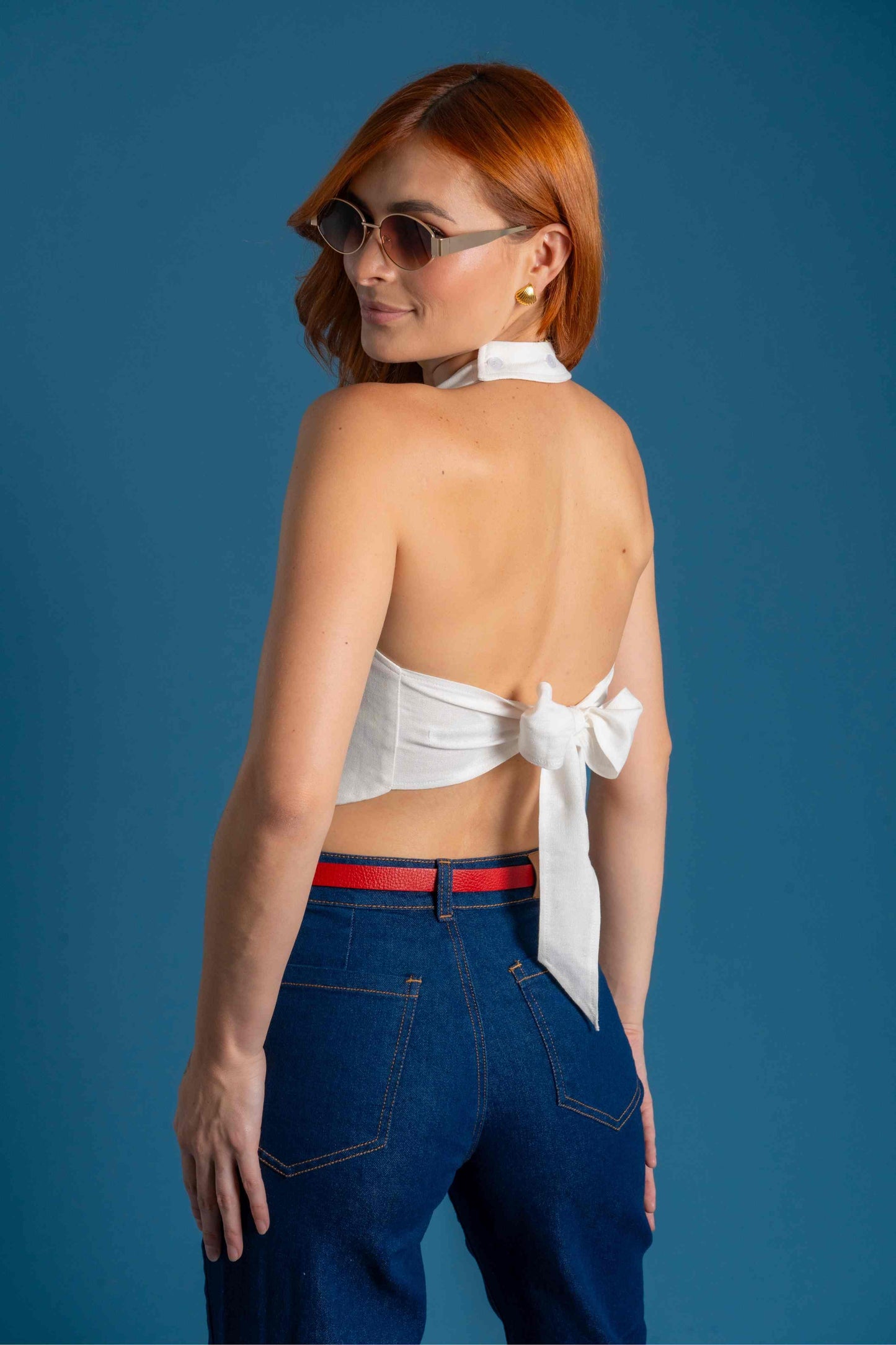 CHALECO HALTER LINO 7154 ONE