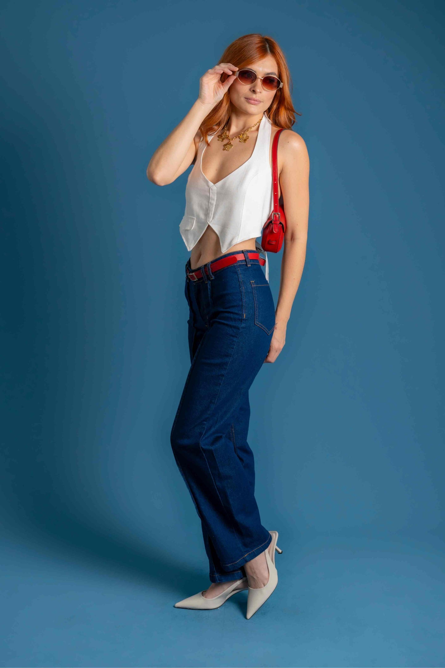 CHALECO HALTER LINO 7154 ONE