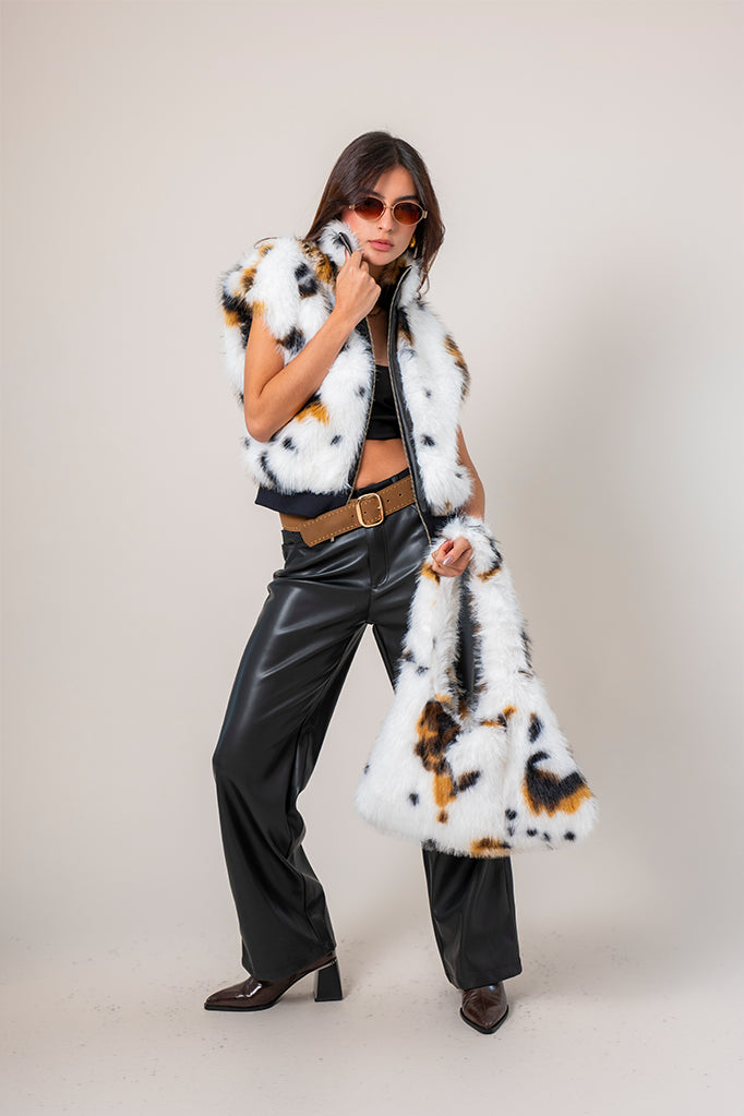 CHALECO OVERSIZE PELO G-F 9369