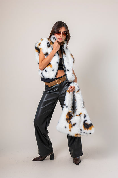 CHALECO OVERSIZE PELO G-F 9369