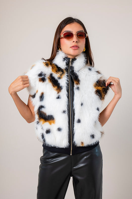CHALECO OVERSIZE PELO G-F 9369