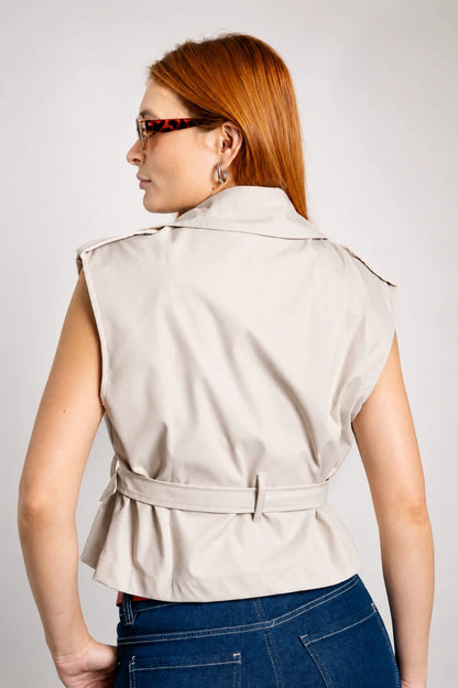 CHALECO VESTIR CINTURON 7970