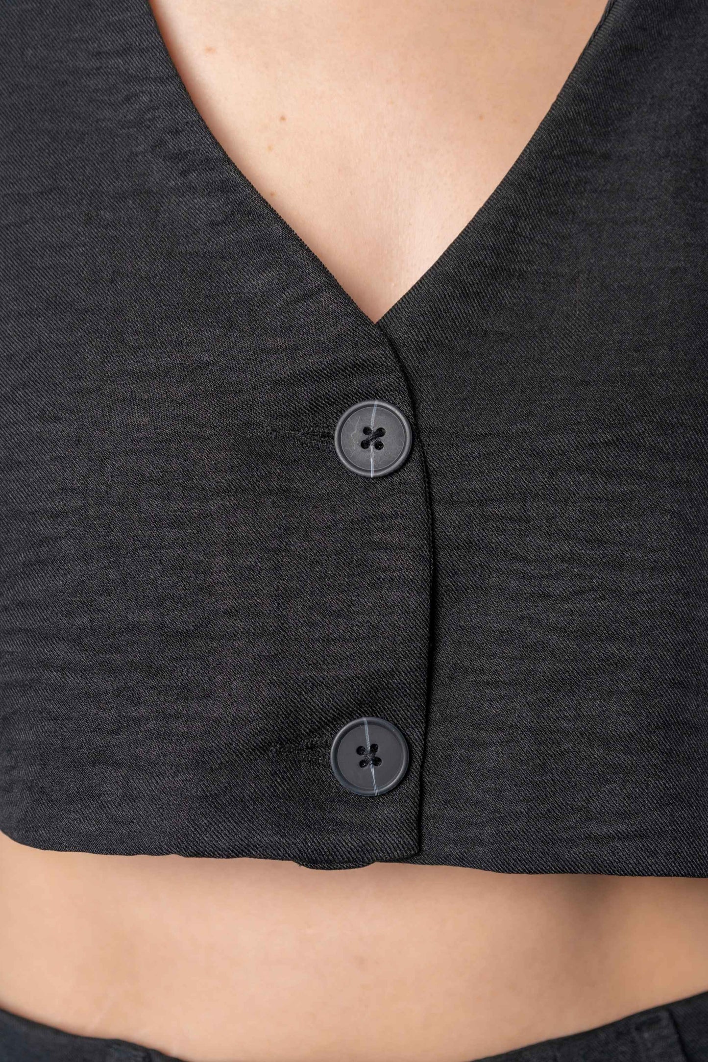 CHALECO VESTIR CONTRASTE 7395