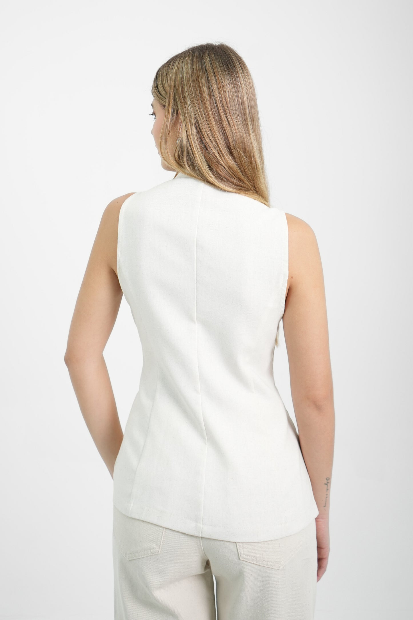 CHALECO VESTIR LINO 7247