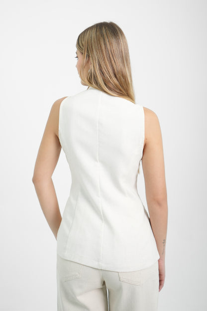 CHALECO VESTIR LINO 7247