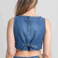 CHALECO DENIM VIVIAN ONE