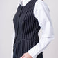 CHALECO TAILORING RAYAS 7505