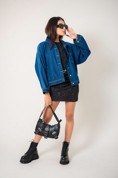 CHAQUETA BOMBER DENIM R-F 7646.
