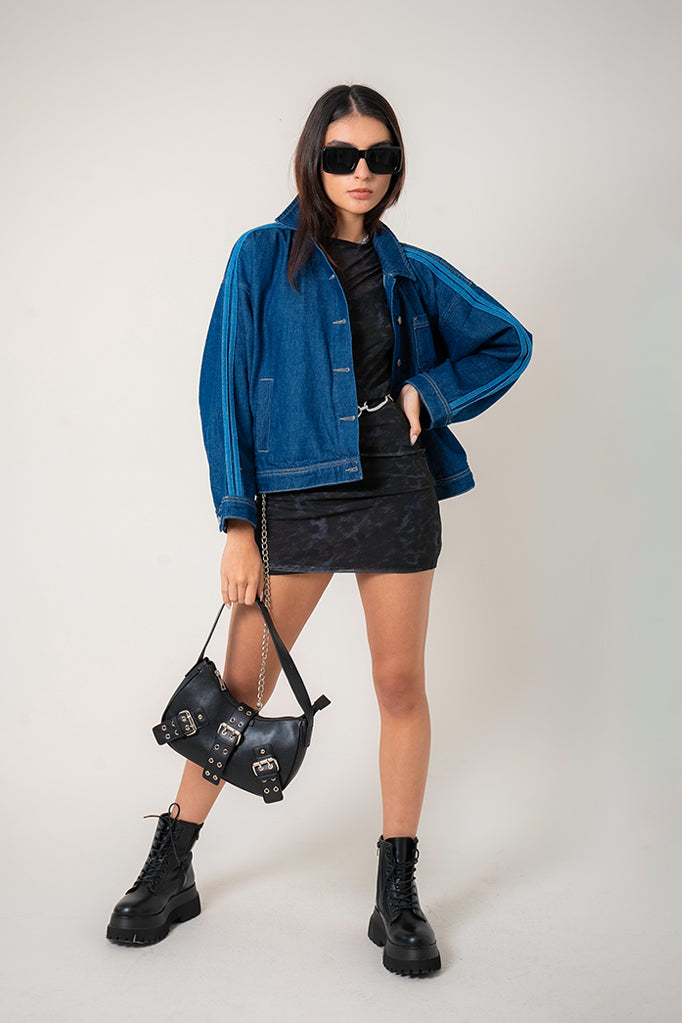 CHAQUETA BOMBER DENIM R-F 7646.