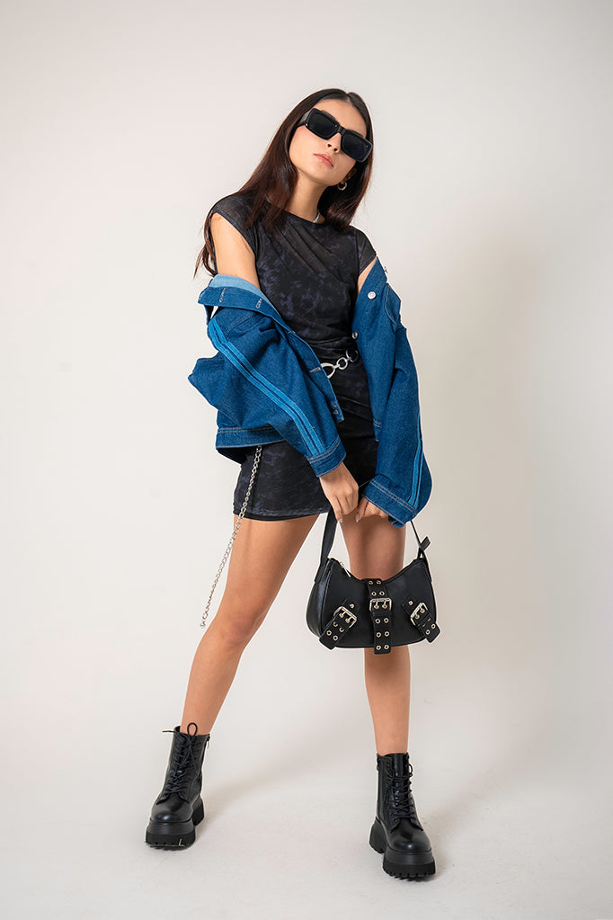 CHAQUETA BOMBER DENIM R-F 7646.